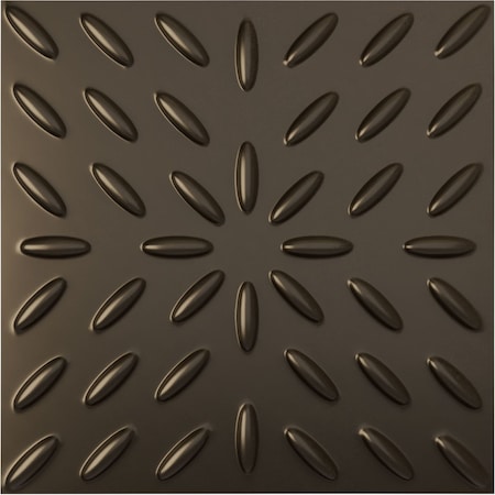 Ekena Millwork 19 5/8in. W x 19 5/8in. H Blaze EnduraWall Decorative 3D Wall Panel Covers 2.67 Sq. Ft. WP20X20BLCDB